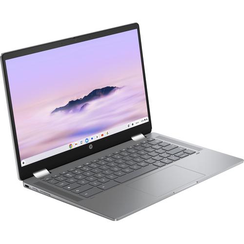 HP Chromebook x360 14b-cd0075nd Intel® Core™ i3 i3-N305 35,6 cm (14") Touchscreen Full HD 8 GB LPDDR5-SDRAM 256 GB Flash Wi-Fi 6 (802.11ax) ChromeOS Zilver - Image 4