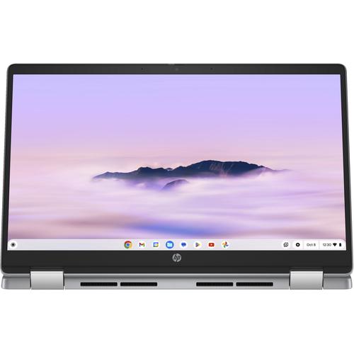 HP Chromebook x360 14b-cd0075nd Intel® Core™ i3 i3-N305 35,6 cm (14") Touchscreen Full HD 8 GB LPDDR5-SDRAM 256 GB Flash Wi-Fi 6 (802.11ax) ChromeOS Zilver - Image 9