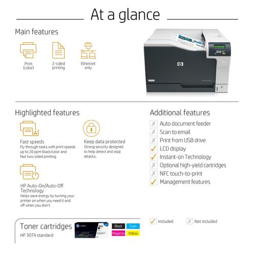 HP Color LaserJet Professional CP5225dn printer - Image 9