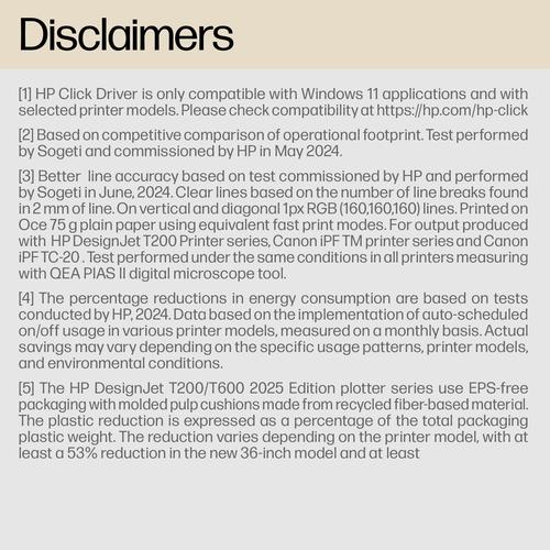 HP Designjet T650 36 inch printer editie 2025 - Image 2