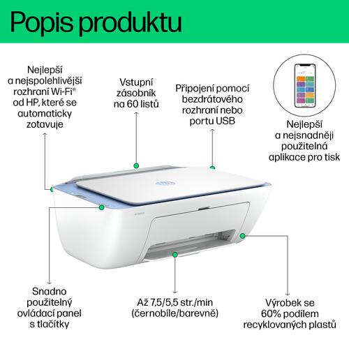 HP DeskJet 2822e Draadloos All-in-One Kleur Printer, Kopieerapparaat, scanner - Image 5