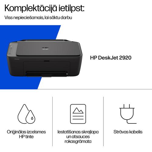 HP DeskJet 2920 Draadloos All-in-One Kleur Printer - Image 4