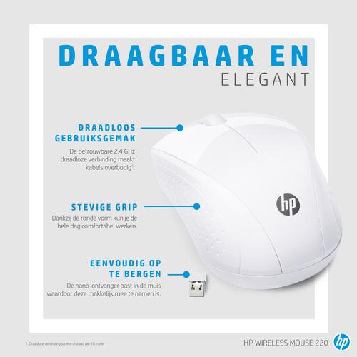 HP draadloze muis 220 (sneeuwwit) - Image 9