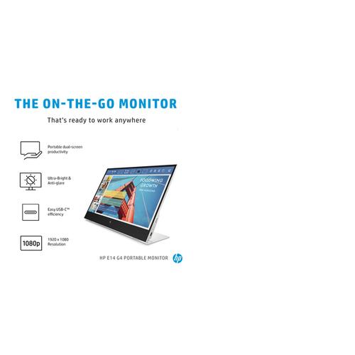 HP E-Series E14 G4 Portable Monitor - Image 3