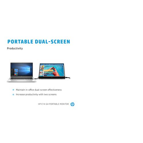 HP E-Series E14 G4 Portable Monitor - Image 5
