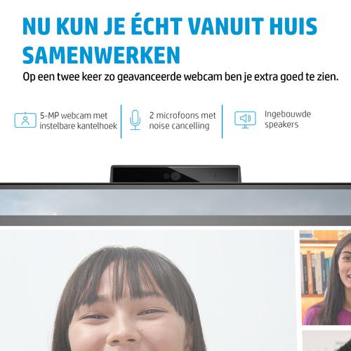 HP E-Series E27m G4 QHD USB-C conferentiemonitor - Image 2