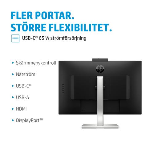 HP E-Series E27m G4 QHD USB-C conferentiemonitor - Image 7