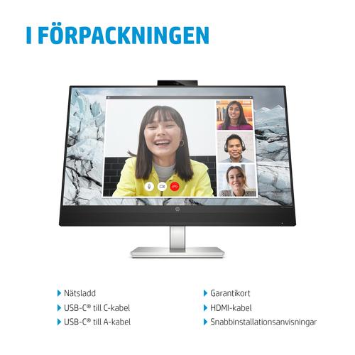 HP E-Series E27m G4 QHD USB-C conferentiemonitor - Image 8