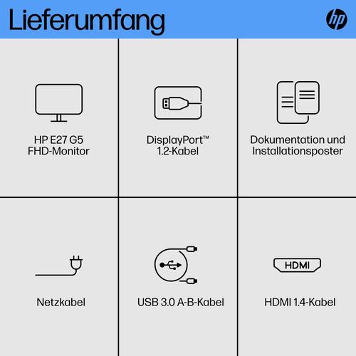 HP E27 G5 FHD-monitor - Image 4