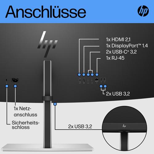 HP E45c G5 DQHD Curved Monitor - Image 10
