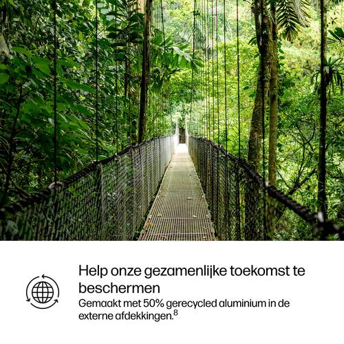 HP EliteBook 6 EB6G1i16 U7 255H 16 64GB/1T PC NL Intel Core Ultra 7 Laptop 40,6 cm (16") WUXGA DDR5-SDRAM 1 TB SSD Wi-Fi 7 (802.11be) Windows 11 Pro AI PC Zilver - Image 6