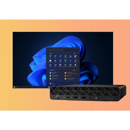 HP EliteDesk 8 Mini G1i U7265 16GB/1TBPC Intel Core Ultra 7 265 DDR5-SDRAM 1 TB SSD Windows 11 Pro Mini PC AI PC Zwart - Image 3