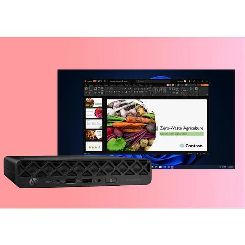 HP EliteDesk 8 Mini G1i U7265T32GB/1TBPC Intel Core Ultra 7 265T 32 GB DDR5-SDRAM 1 TB SSD Windows 11 Pro Mini PC AI PC Zwart - Image 5