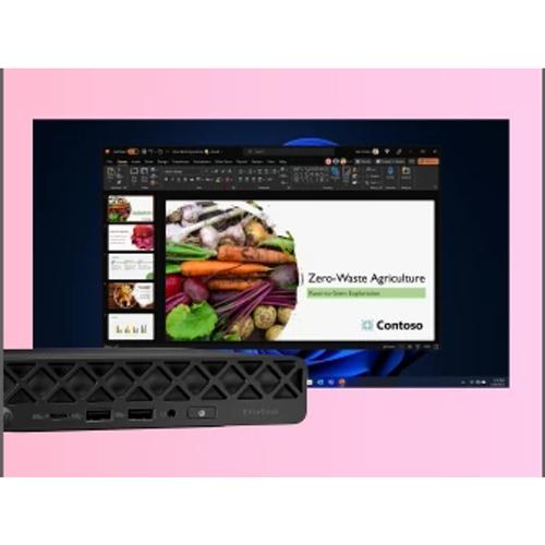 HP EliteDesk 8 Mini G1i U7265T32GB/1TBPC Intel Core Ultra 7 265T 32 GB DDR5-SDRAM 1 TB SSD Windows 11 Pro Mini PC AI PC Zwart - Image 6