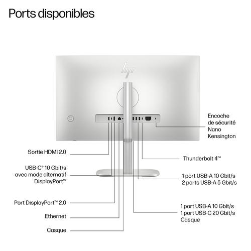 HP EliteStudio 8 G1i 23.8 AI Intel Core Ultra 5 235 60,5 cm (23.8") 1920 x 1080 Pixels Touchscreen Alles-in-één-pc 16 GB DDR5-SDRAM 512 GB SSD Windows 11 Pro Wi-Fi 7 (802.11be) AI PC Zilver - Image 6