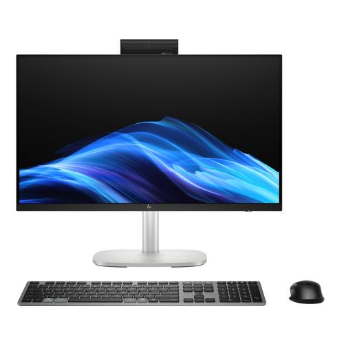 HP EliteStudio 8 G1i 23.8 AI Intel Core Ultra 7 265 60,5 cm (23.8") 1920 x 1080 Pixels Alles-in-één-pc 16 GB DDR5-SDRAM 512 GB SSD Windows 11 Pro Wi-Fi 7 (802.11be) AI PC Zilver - Image 1