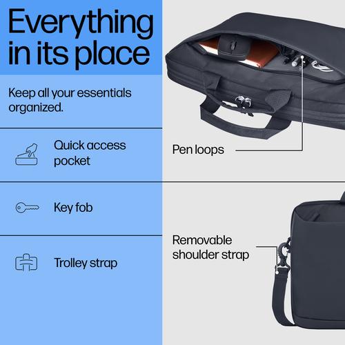 HP Everyday 14-inch Laptop Briefcase - Image 4