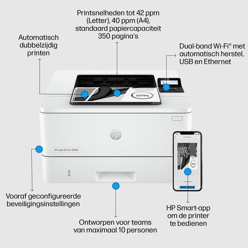 HP LaserJet Pro 4002dw printer - Image 9
