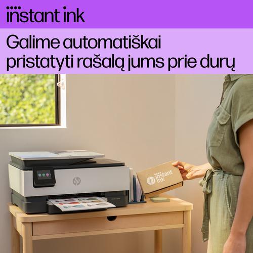 HP OfficeJet Pro 8124e Draadloos All-in-One Kleur Printer, Instant Ink; Dubbelzijdig printen - Image 10
