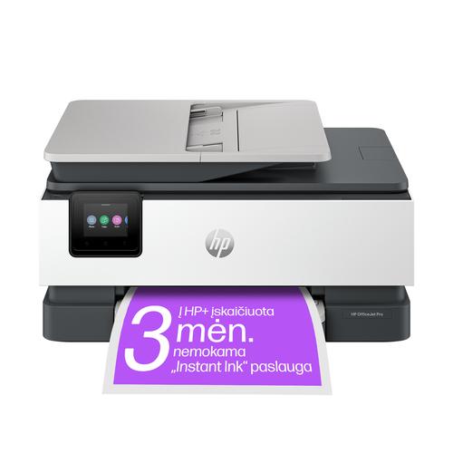 HP OfficeJet Pro 8124e Draadloos All-in-One Kleur Printer, Instant Ink; Dubbelzijdig printen - Image 5