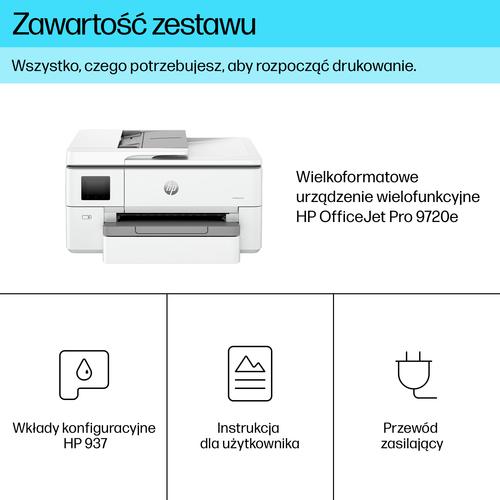 HP OfficeJet Pro 9720e Draadloos All-in-One Kleur Printer, Dubbelzijdig printen; Kopieerapparaat, Scanner - Image 3