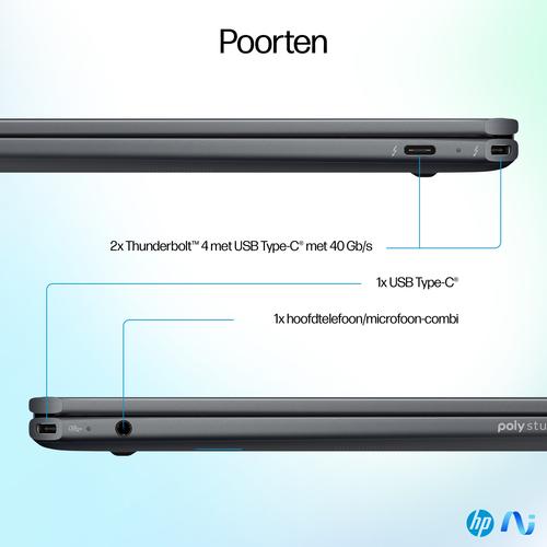 HP OmniBook Ultra Flip 14-fh0090nd Copilot+ PC Intel Core Ultra 9 288V Hybride (2-in-1) 35,6 cm (14") Touchscreen 3K 32 GB LPDDR5x-SDRAM 1 TB SSD Wi-Fi 7 (802.11be) Windows 11 Home Grijs - Image 10