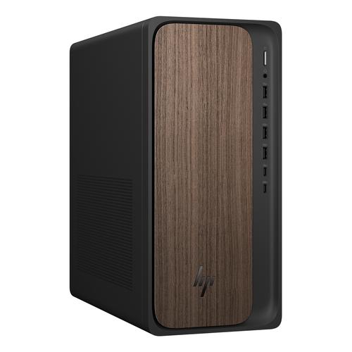 HP OmniDesk M03-0030nd PC Intel Core Ultra 7 265 16 GB DDR5-SDRAM 1 TB SSD Windows 11 Home Tower AI PC Hout, Zwart - Image 2