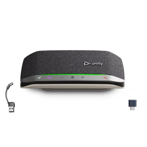 HP Poly Sync 20+M Speakerphone USB-C/A Adapter - Image 1