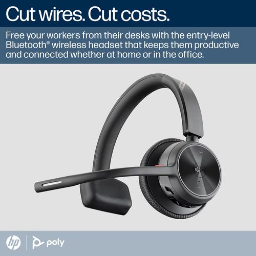 HP Poly Voyager 4310-M Microsoft Teams Certified USB-C Headset + BT700 dongle + oplaadstatief - Image 2