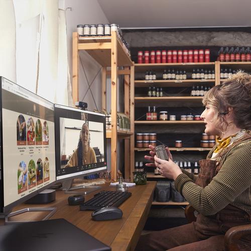 HP Poly Voyager Free 60+ UC M Carbon Black Earbuds + BT700 USB-C-adapter + oplaadcase met touchscreen - Image 8