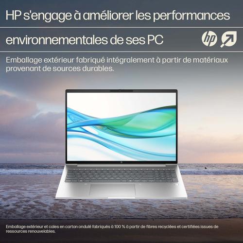 HP ProBook 460 G11 Intel Core Ultra 5 125U Laptop 40,6 cm (16") WUXGA 16 GB DDR5-SDRAM 512 GB SSD Wi-Fi 6E (802.11ax) Windows 11 Pro AI PC Zilver - Image 2