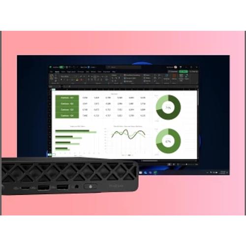 HP ProDesk 4 Mini G1i AI Intel Core Ultra 5 235T 16 GB DDR5-SDRAM 512 GB SSD Windows 11 Pro Mini PC AI PC Zwart - Image 2