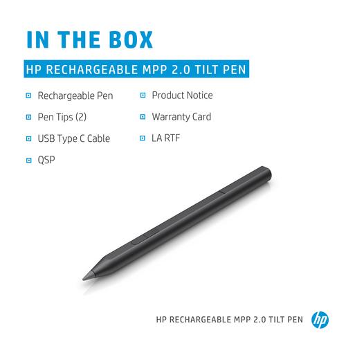 HP Rechargeable MPP 2.0 Tilt Pen (zwart) - Image 2