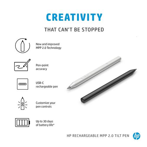 HP Rechargeable MPP 2.0 Tilt Pen (zwart) - Image 3
