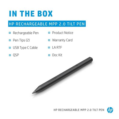 HP Rechargeable MPP 2.0 Tilt Pen (zwart) - Image 8