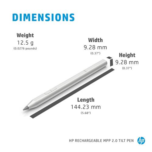 HP Rechargeable MPP 2.0 Tilt Pen (zwart) - Image 9