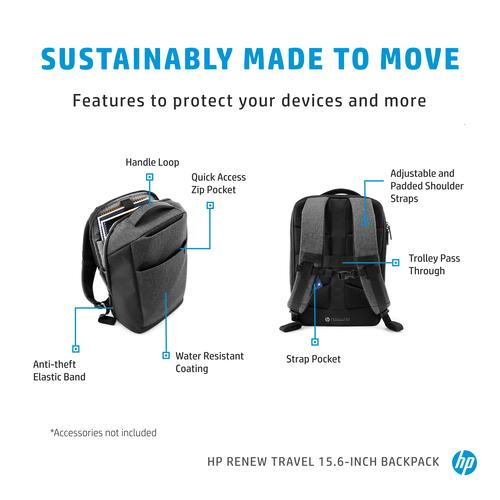 HP Renew Travel 15,6 inch backpack - Image 7