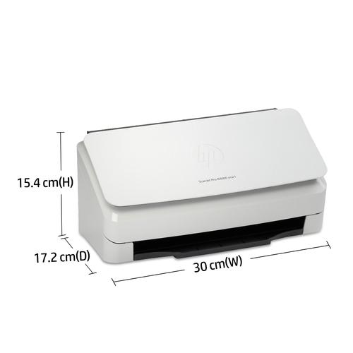 HP Scanjet Pro N4000 snw1 Sheet-feed Scanner Paginascanner 600 x 600 DPI A4 Zwart, Wit - Image 7