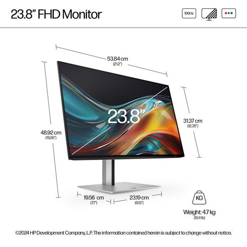 HP Serie 7 Pro 23,8 inch FHD-monitor - 724pf - Image 9
