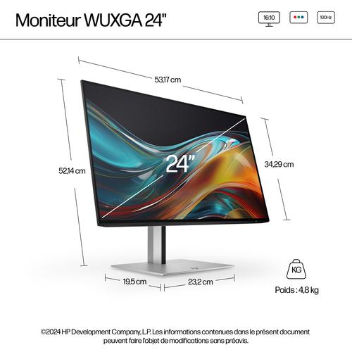 HP Serie 7 Pro 24 inch WUXGA-monitor - 724pn - Image 7