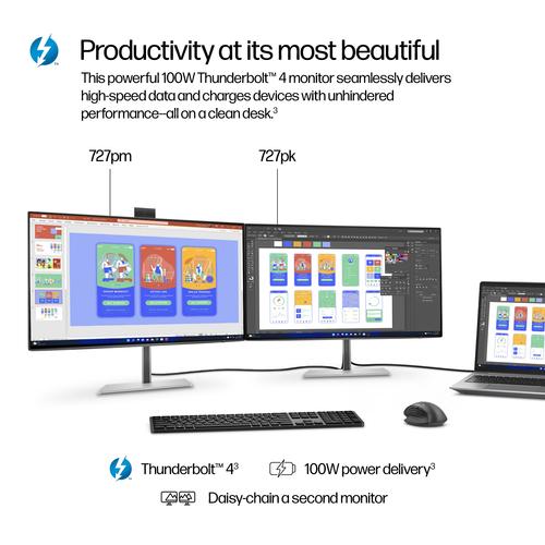 HP Serie 7 Pro 27 inch 4K Thunderbolt 4 monitor - 727pk - Image 6