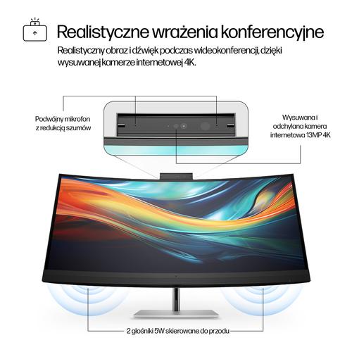 HP Serie 7 Pro 39,7 inch 5K2K Conferencing Monitor-740pm - Image 4