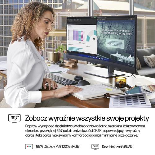 HP Serie 7 Pro 39,7 inch 5K2K Conferencing Monitor-740pm - Image 5