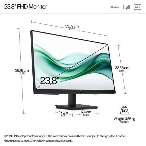 HP Series 3 Pro Serie 3 Pro 23,8 inch FHD-monitor - 324pv - Image 7