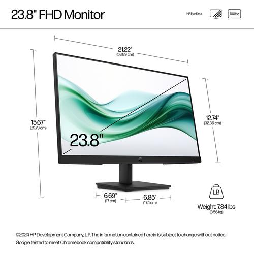 HP Series 3 Pro Serie 3 Pro 23,8 inch FHD-monitor - 324pv - Image 9