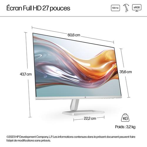 HP Series 5 Serie 5 27 inch FHD-monitor wit - 527sw - Image 4