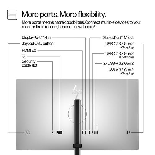 HP Series 7 Pro Serie 7 Pro 27 inch QHD-monitor - 727pq - Image 4
