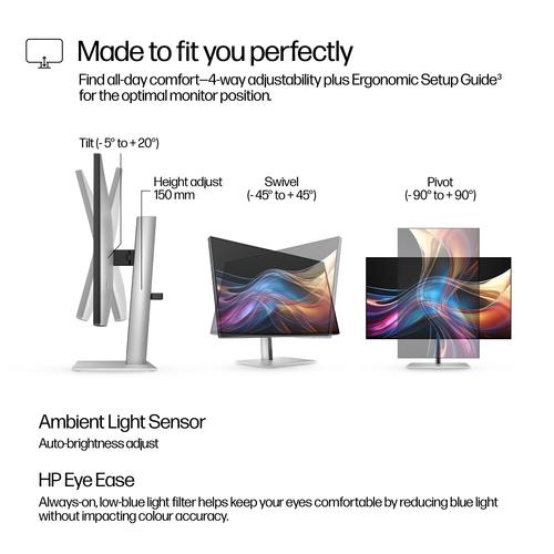HP Series 7 Pro Serie 7 Pro 27 inch QHD-monitor - 727pq - Image 7