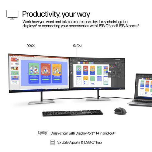 HP Series 7 Pro Serie 7 Pro 27 inch QHD-monitor - 727pq - Image 9