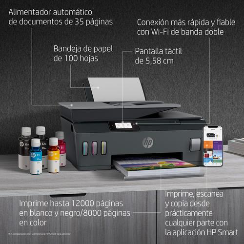 HP Smart Tank Plus 570 Draadloos All-in-One Kleur Printer, Kopieerapparaat, scanner - Image 5